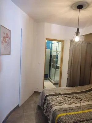 Un ou plusieurs lits dans un hébergement de l'établissement appart centre ville bords de loire
