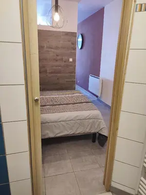 Un ou plusieurs lits dans un hébergement de l'établissement appart centre ville bords de loire