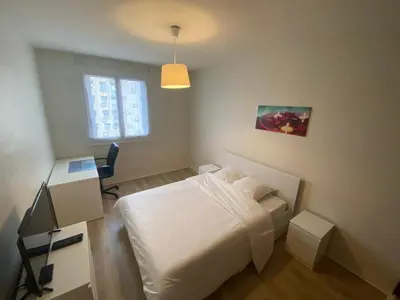 Plan de l'établissement Chambre calme (Neptune)-Proche Gare & Hyper centre