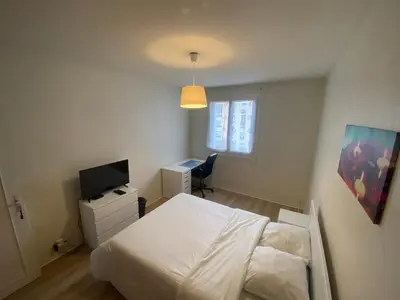 Plan de l'établissement Chambre calme (Neptune)-Proche Gare & Hyper centre