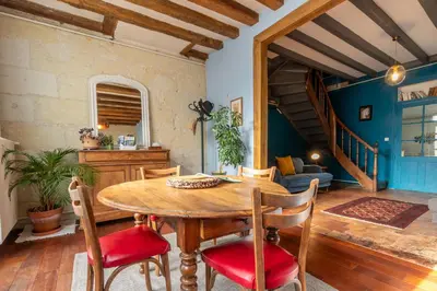 Plan de l'établissement Chez Miriam - Maison de caractère - Ville avec jardin