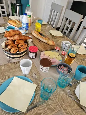 Nourriture dans le B&B/chambre d'hôtes ou à proximité