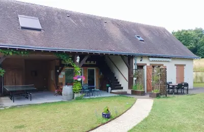 Jardin de l'établissement Au Bonheur de Cisse