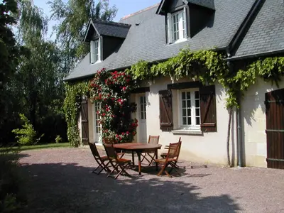 Jardin de l'établissement gîte de la Herpinière