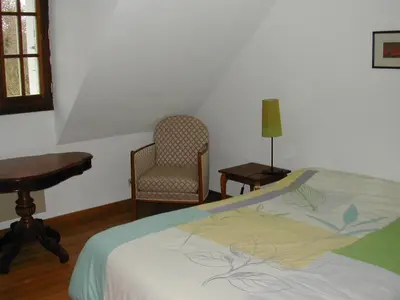 Un ou plusieurs lits dans un hébergement de l'établissement gîte de la Herpinière