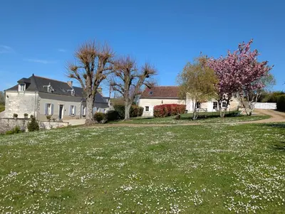 Jardin de l'établissement Gîte des Basses Rivières