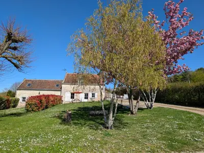 Jardin de l'établissement Gîte des Basses Rivières