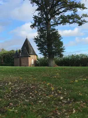Jardin de l'établissement Domaine de la Vaudourière