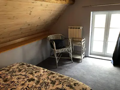 Un ou plusieurs lits dans un hébergement de l'établissement Nid Douillet pour 2 à Asnières-sur-Vègre, Petite Cité de Caractère - FR-1-410-317