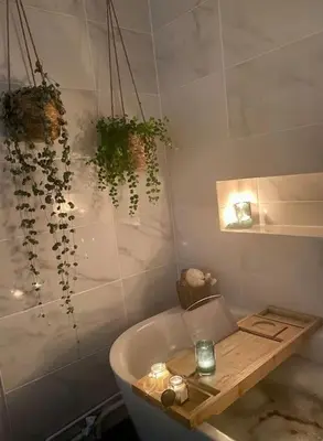Salle de bains dans l'établissement Appartement VH III