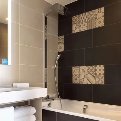Salle de bains dans l'établissement Hilton Garden Inn Tours Centre, France