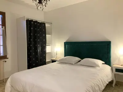 Un ou plusieurs lits dans un hébergement de l'établissement Maison familiale Blois piscine et SPA