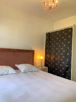 Un ou plusieurs lits dans un hébergement de l'établissement Maison familiale Blois piscine et SPA