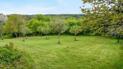 Paysage naturel près de la maison de vacances
