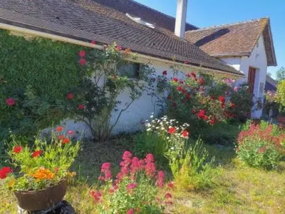 Jardin de l'établissement Les sureaux du cher