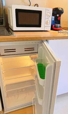 Cuisine ou kitchenette dans l'établissement NICE APPARTEMENT