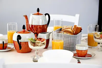 Nourriture dans le B&B/chambre d'hôtes ou à proximité