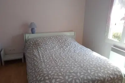 Un ou plusieurs lits dans un hébergement de l'établissement Le Lizard, un gîte pour vos passions nature