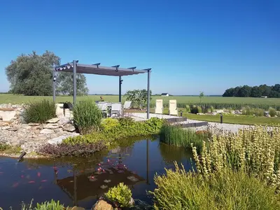 Paysage naturel près de la maison de vacances