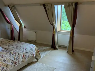 Un ou plusieurs lits dans un hébergement de l'établissement Château de Brissac