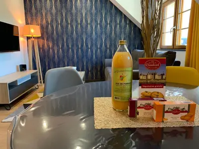 Boissons dans l'établissement Gîte au pied du château de Chaumont-Sur-Loire, Chambord et Amboise