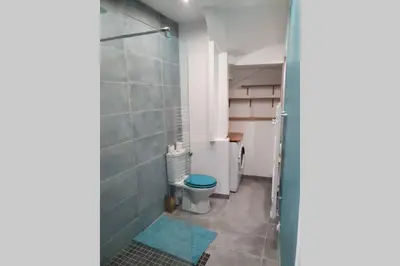 Salle de bains dans l'établissement Logis Du Magny, 5 min à pied du château d'Amboise