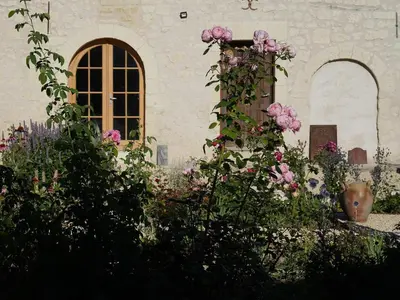 Jardin de l'établissement Ferme du bois de Veude