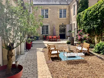 Jardin de l'établissement Chambre Capucine