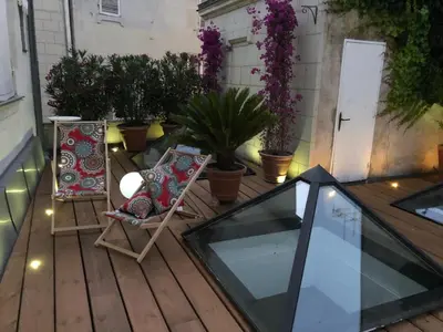 Terrasse ou espace extérieur de l'établissement BULLES DE LOIRE