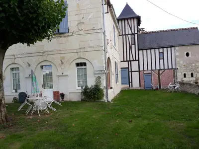 Jardin de l'établissement Grand gite en rez-de-jardin
