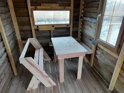 Plan de l'établissement Gîte familial avec piscine privative chauffée, terrasse sur le Loir et proche du Zoo de La Flèche - FR-1-410-329