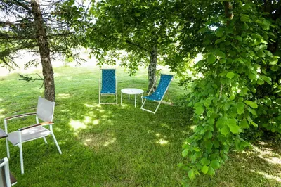 Jardin de l'établissement Longère Pierre de Ronsard
