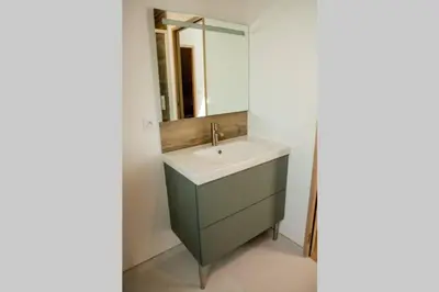 Salle de bains dans l'établissement l'Atelier du menuisier