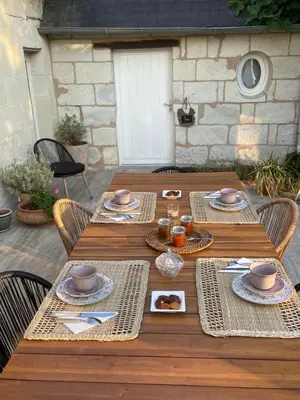Plan de l'établissement Chambres d hôtes avec Piscine et Spa La Folière Saumur