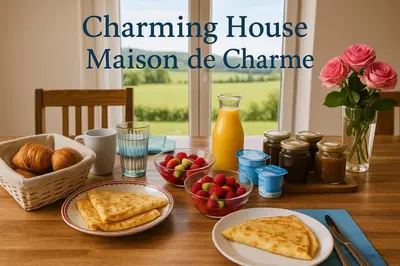 Nourriture dans le B&B/chambre d'hôtes ou à proximité