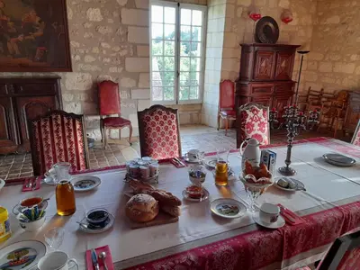 Nourriture dans la maison d'hôtes ou à proximité
