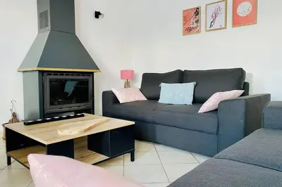 Coin salon dans l'établissement Chez Dedette