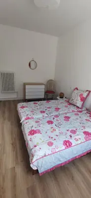 Un ou plusieurs lits dans un hébergement de l'établissement Appartement Jean Jaurès refait à neuf