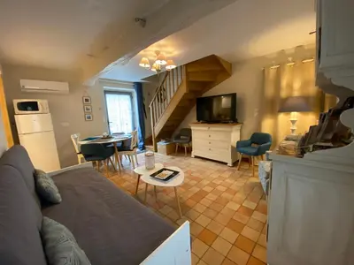 Cuisine ou kitchenette dans l'établissement L’éloge de Vouvray