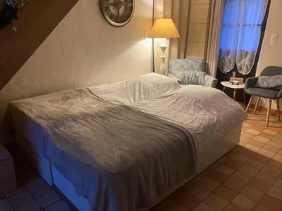 Un ou plusieurs lits dans un hébergement de l'établissement L’éloge de Vouvray