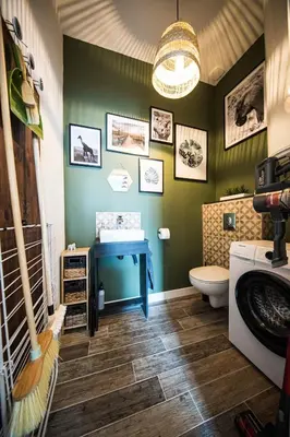 Cuisine ou kitchenette dans l'établissement L'Atypique, charmante maison avec jardin clos