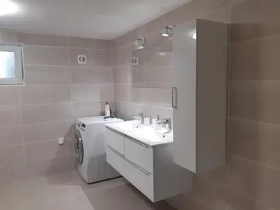 Salle de bains dans l'établissement Les châtillonnes 25 minutes du zoo de beauval