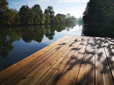 Paysage naturel près de la maison de vacances