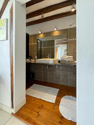 Cuisine ou kitchenette dans l'établissement LE PRESBYTÈRE DE LA CITE ROYALE DE LOCHES