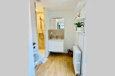 Un ou plusieurs lits dans un hébergement de l'établissement Le clos jasmin - quartier historique de Montlouis