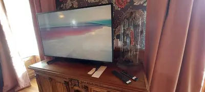 Télévision ou salle de divertissement dans l'établissement Suite au château - Domaine de la Gavolerie