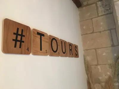 Plan de l'établissement Vieux Tours, Charmant T2 40m2, 4 pers, lumineux