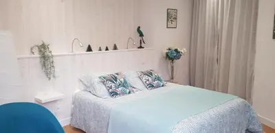 Un ou plusieurs lits dans un hébergement de l'établissement At home