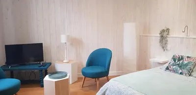 Un ou plusieurs lits dans un hébergement de l'établissement At home