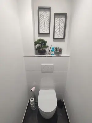 Salle de bains dans l'établissement Le Modernisme - Tours
